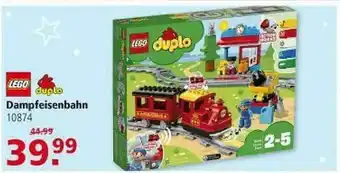 Multi Markt Lego Duplo Dampfeisenbahn Angebot