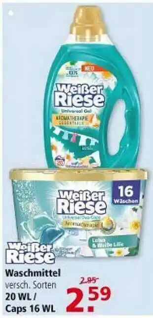 Multi Markt Weißer Riese Waschmittel Angebot