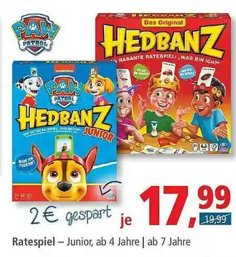 Pfennigpfeiffer Ratespiel Angebot