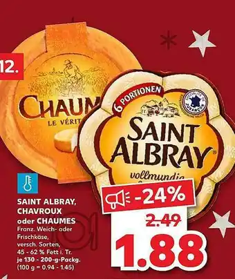 Kaufland Saint Albray, Chaumes Oder Chavroux Angebot