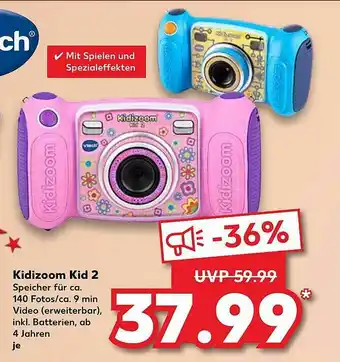 Kaufland Kidizoom Kid 2 Angebot