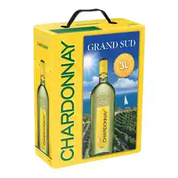 Netto Marken-Discount Grand Sud Chardonnay 12,5 % vol 3 Liter Bag in Box Angebot