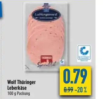 diska Wolf Thüringer Leberkäse Angebot