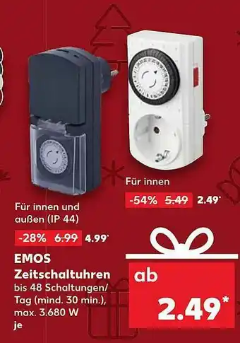 Kaufland Emos Zeitschaltuhren Angebot