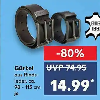 Kaufland Gürtel Angebot