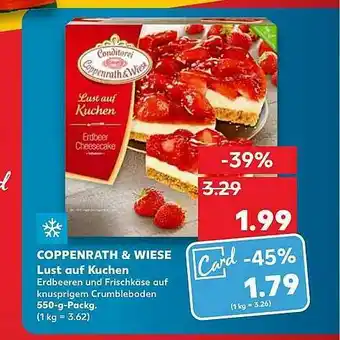 Kaufland Coppenrath & Wiese Lust Auf Kuchen Angebot