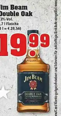 trinkgut Jim Beam Double Oak Angebot