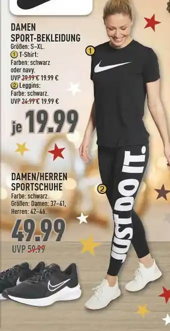 Marktkauf Damen Sport-bekleidung Oder Damen, Herren Sportschuhe Angebot