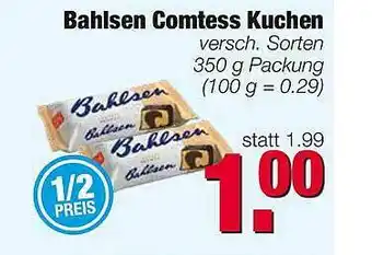 Edeka Scherer Bahlsen Comtess Kuchen Angebot