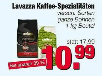 Edeka Scherer Lavazza Kaffee-spezialitäten Angebot