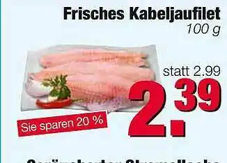 Edeka Scherer Frisches Kabeljaufilet Angebot