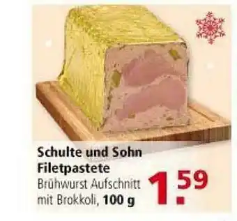 Multi Markt Schulte Und Sohn Filetpastete Angebot