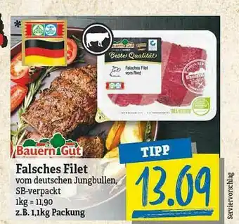 NP Discount Bauerngut Falsches Filet Angebot