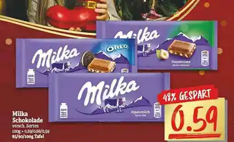 NP Discount Milka Schokolade Angebot