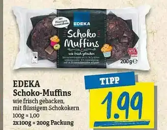 NP Discount Edeka Schoko-muffins Angebot