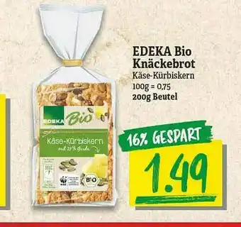 NP Discount Edeka Bio Knäckebrot Angebot