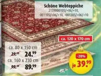 ROLLER Schöne Webteppiche Angebot