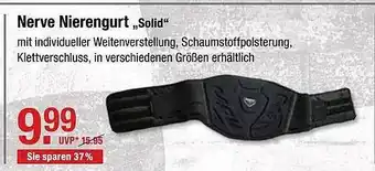 V Baumarkt Nerve Nierengut „Solid” Angebot