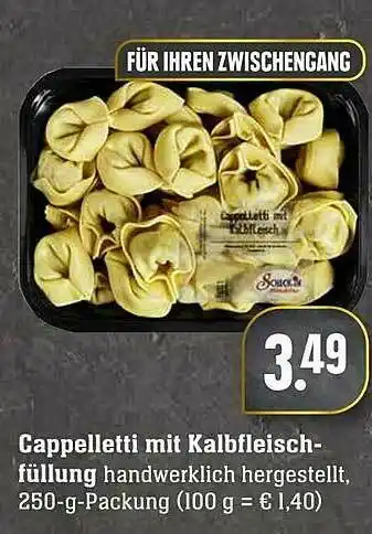 Scheck-in-Center Cappelletti Mit Kalbfleisch-füllung Angebot