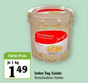 Globus Jeden Tag Salate Angebot