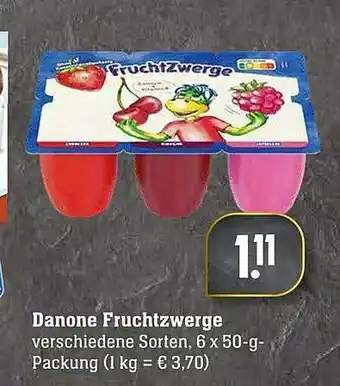 Scheck-in-Center Danone Fruchtzwerge Angebot