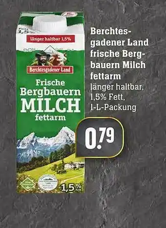 Scheck-in-Center Berchtes-gadener Land Frische Bergbauern Milch Fettarm Angebot