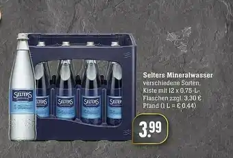 Scheck-in-Center Selters Mineralwasser Angebot