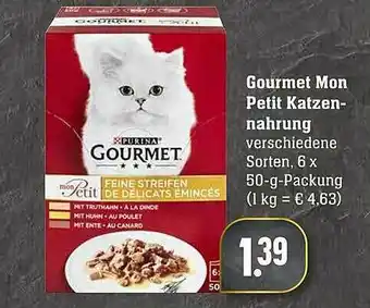 Scheck-in-Center Gourmet Mon Petit Katzen-nahrung Angebot