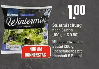 Scheck-in-Center Salatmischung Angebot