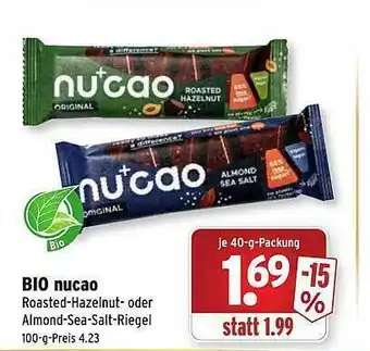 Wasgau Bio Nucao Angebot