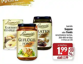 Wasgau Lacroix Suppen Oder Fonds Angebot