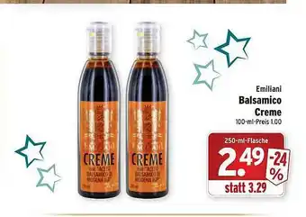 Wasgau Emiliani Balsamico Creme Angebot