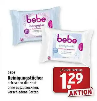 Wasgau Bebe Reinigungstücher Angebot