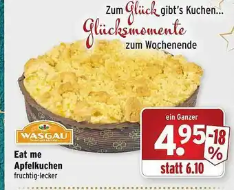 Wasgau Wasgau Eat Me Apfelkuchen Angebot