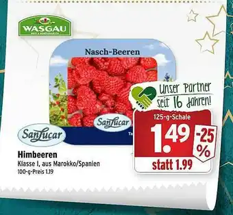 Wasgau Sanlucar Himbeeren Angebot