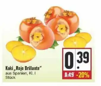 Edeka Kaki „rojo Brillante“ Angebot