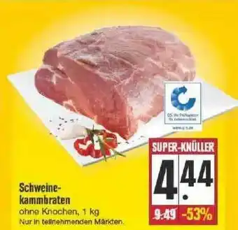 Edeka Schweinekammbraten Angebot