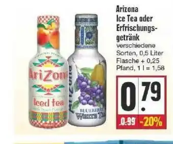 Edeka Arizona Ice Tea Oder Erfrischungsgetränk Angebot