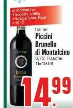 Edeka Piccini Brunello Di Montalcino Angebot