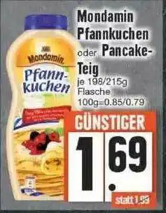 Edeka Mondamin Pfannkuchen Oder Pancake-teig Angebot