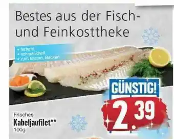 Edeka Frisches Kabeljaufilet Angebot