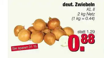 Edeka Scherer Deut. Zwiebeln Angebot