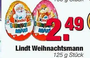 Edeka Scherer Lindt Weihnachtsmann Angebot