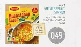 Edeka Struve Maggi Guten Appetit Suppen Angebot