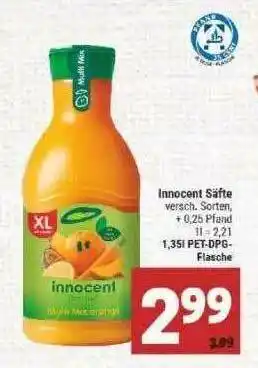 Marktkauf Innocent Säfte Angebot