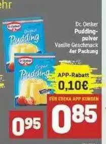 Marktkauf Dr Oetker Puddingpulver Angebot