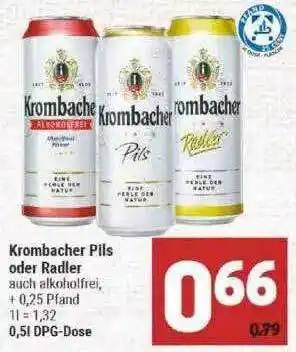 Marktkauf Krombacher Pils Oder Radler Angebot