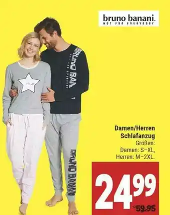 Marktkauf Bruno Banani Damen Oder Herren Schlafanzug Angebot