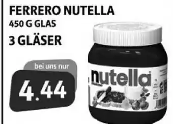 Markant Markt Ferrero Nutella 450 G Glas Angebot