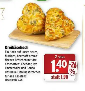 Wasgau Dreikäsehoch Angebot